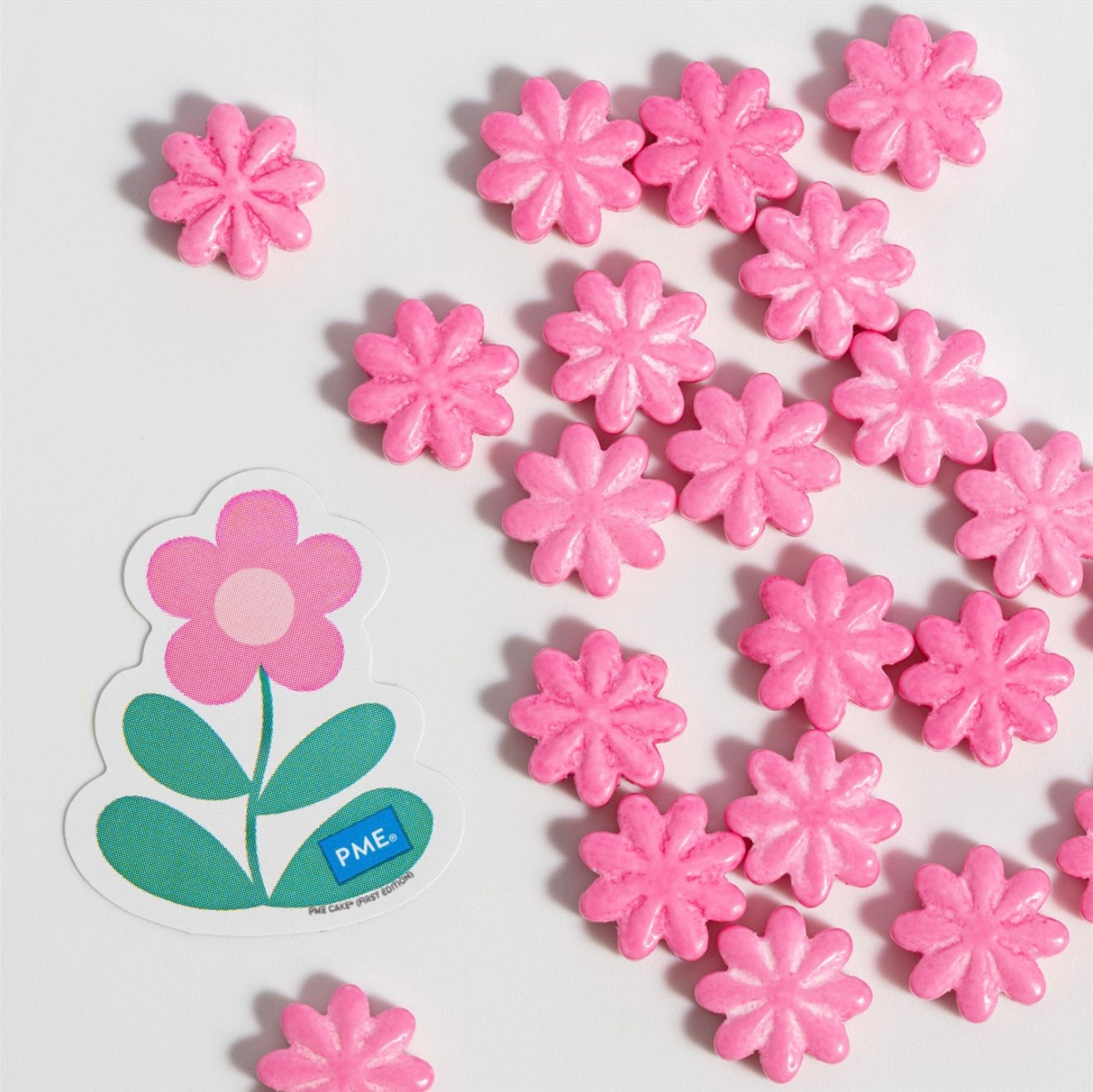 PME Rosa Blumen Streusel 25 g