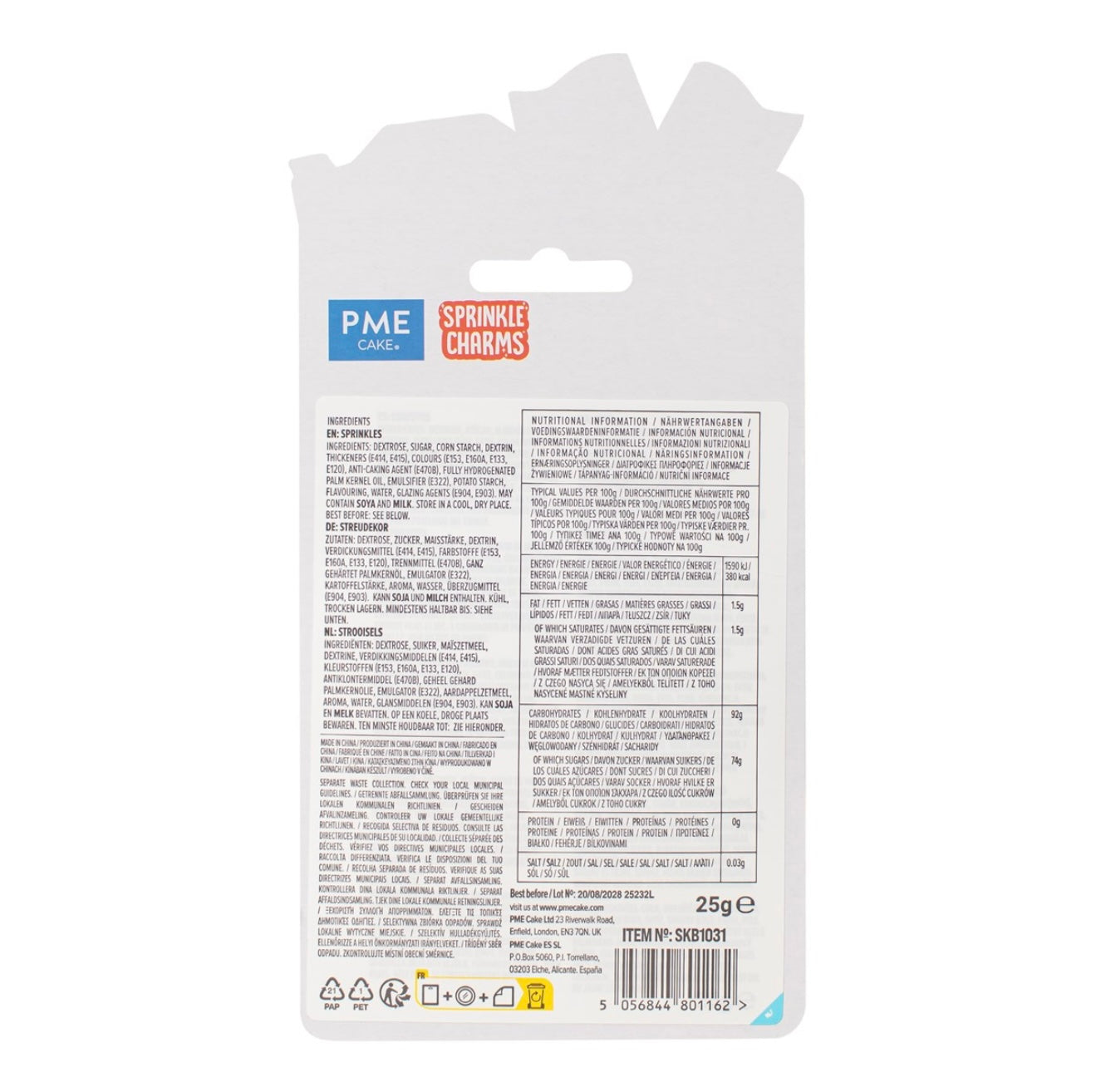 PME Rennwagen Streusel 25 g