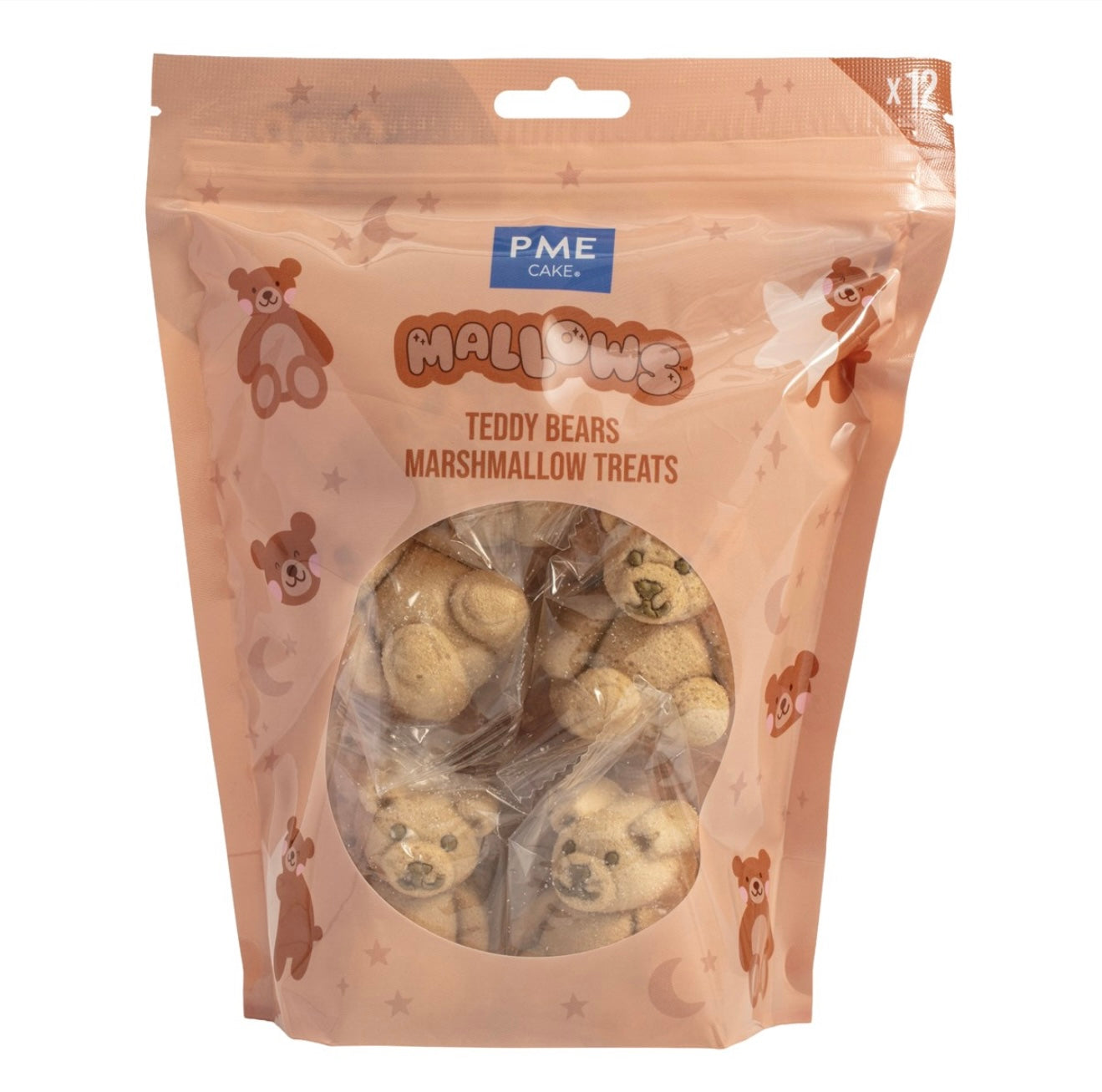 Mallows Marshmallow Treats Teddybären 12 Stk
