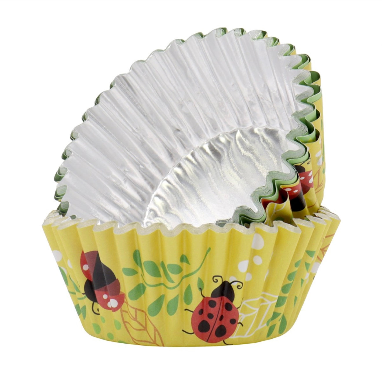 PME folienbeschichtete Cupcake Backförmchen Marienkäfer 30Stk