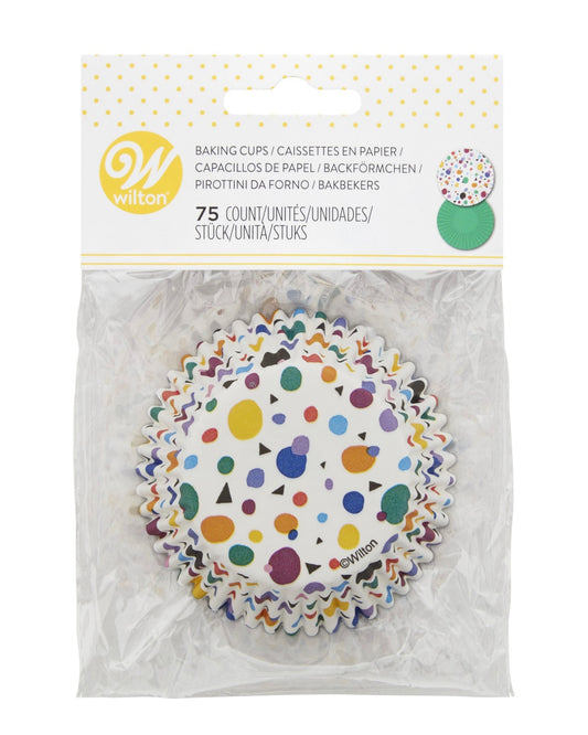 Wilton Papierbackförmchen Dots
