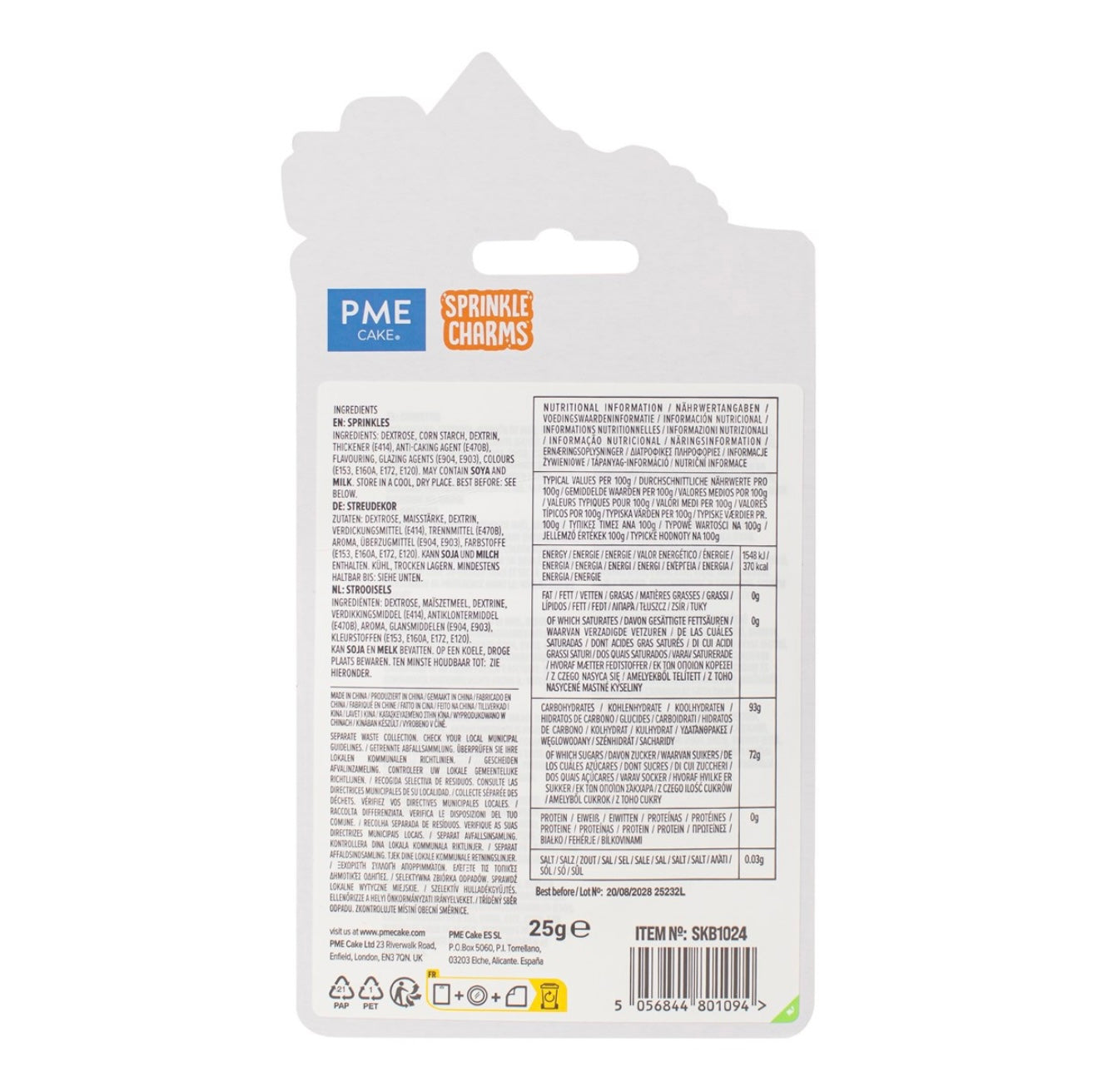 PME Baustellen Streusel 25 g