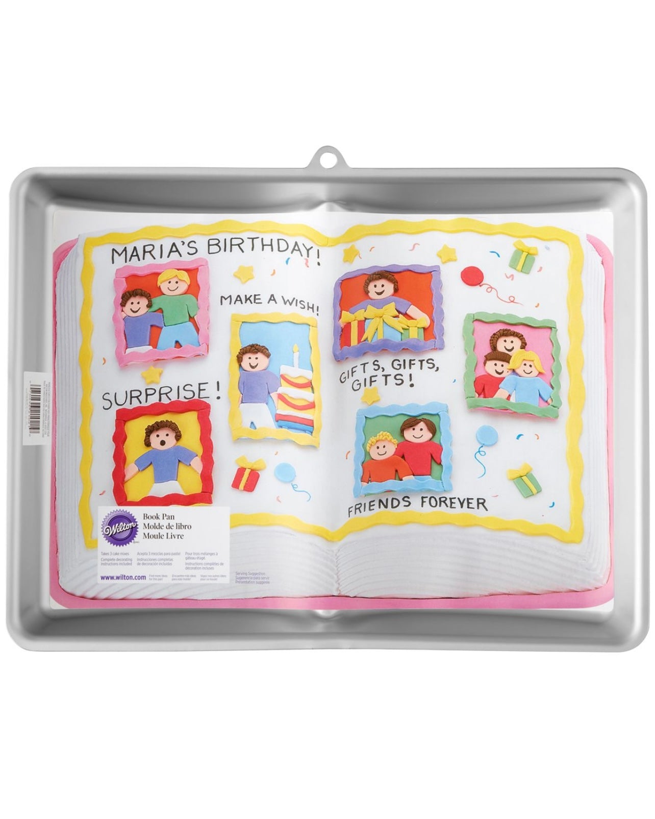 Wilton offenes Buch Backform
