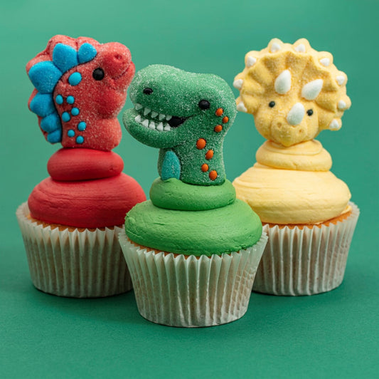 Mallows Marshmallow Treats Brüllende Dinosaurier 12 Stk