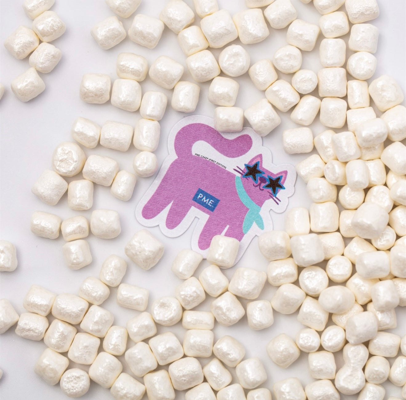 PME Crunch Mallows Perlweiss
