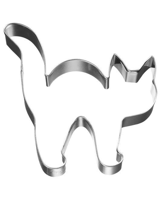 Ausstechform bucklige Katze Halloween