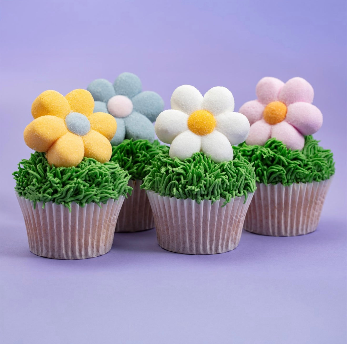 Mallows Marshmallow Treats Pastell Blumen 12 Stk
