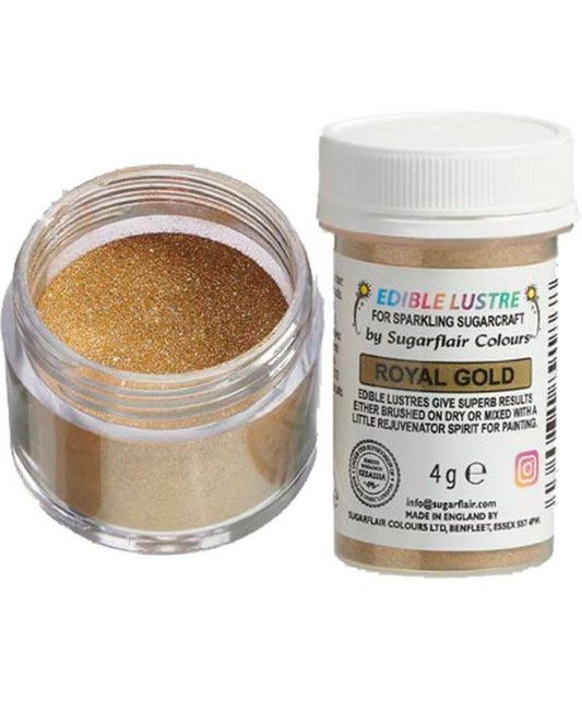 Sugarflair Edible Lustre Royal Gold 4 g