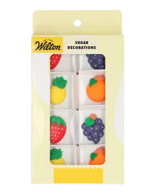 Wilton Zuckerdeko Sommer Früchte 8 Stk