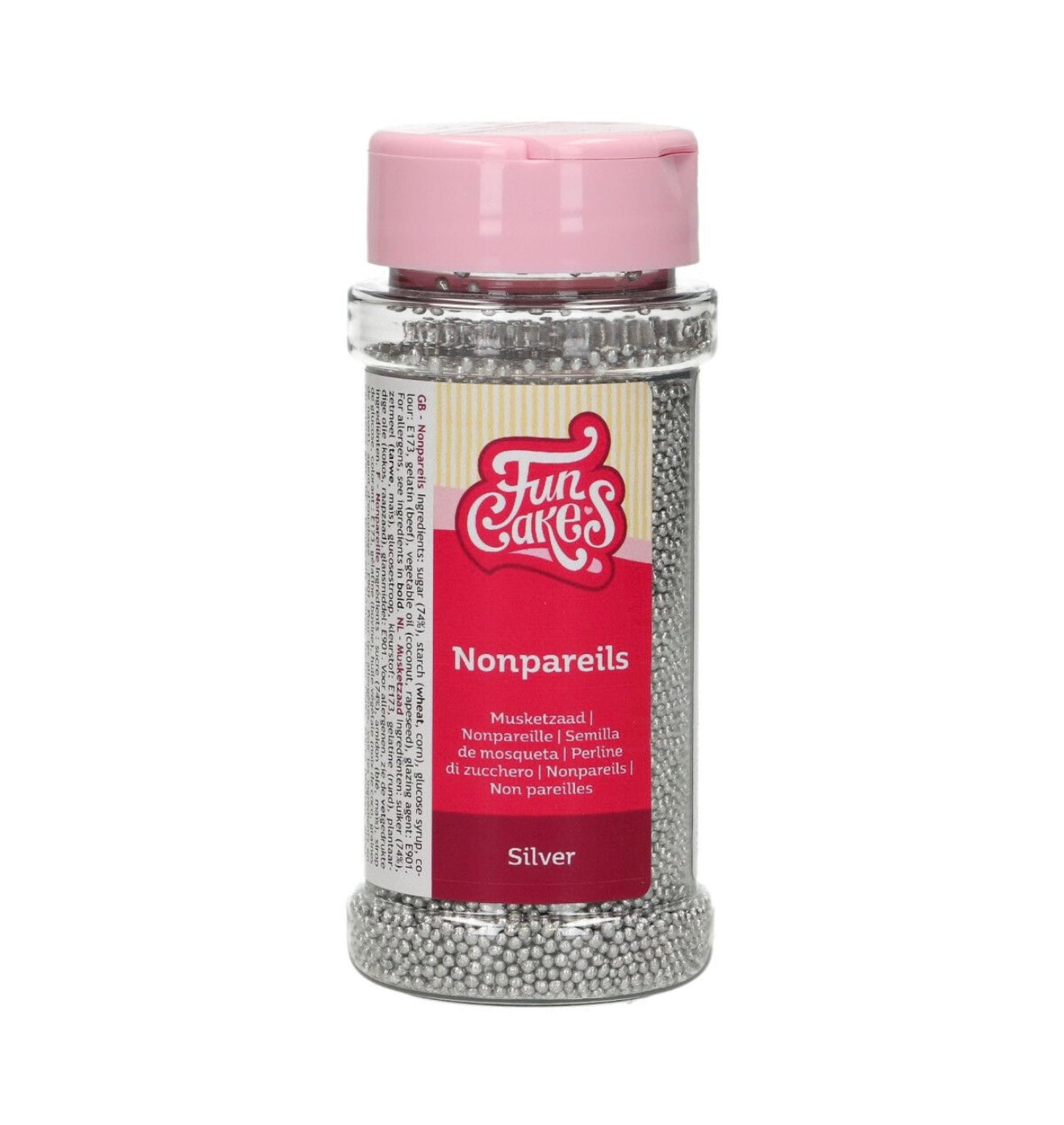 Funcakes Nonpareils silber 80 g