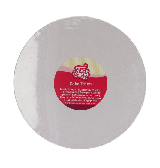 Funcakes Cake Drum weiss 20 cm