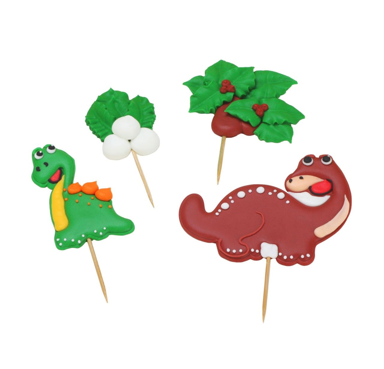 Cake Masters Zuckerdekor Set Dinosaurier 4-teilig