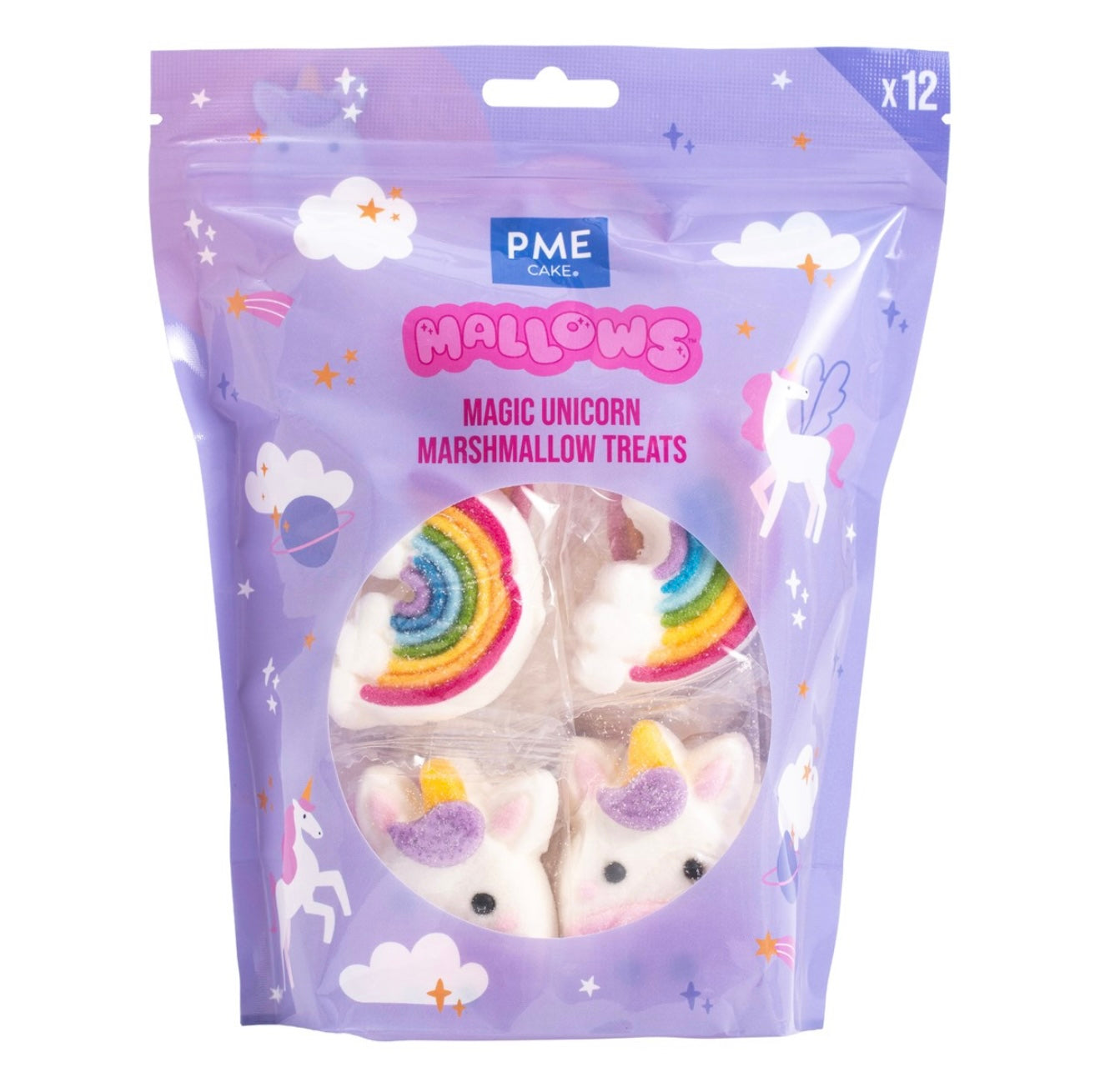 Mallows Marshmallow Treats Magisches Einhorn 12 Stk