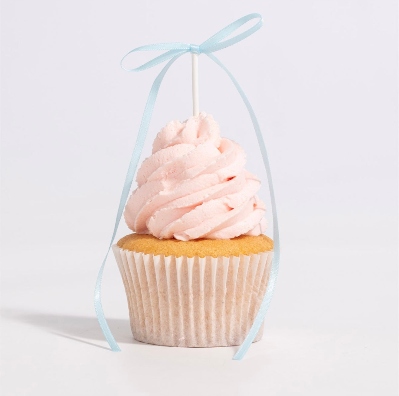 Schleifen Tortendeko hellblau