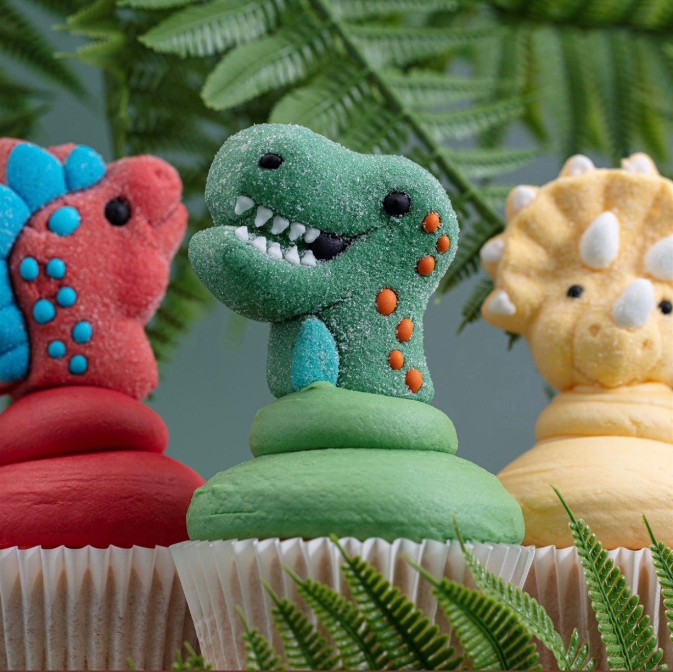 Mallows Marshmallow Treats Brüllende Dinosaurier 12 Stk