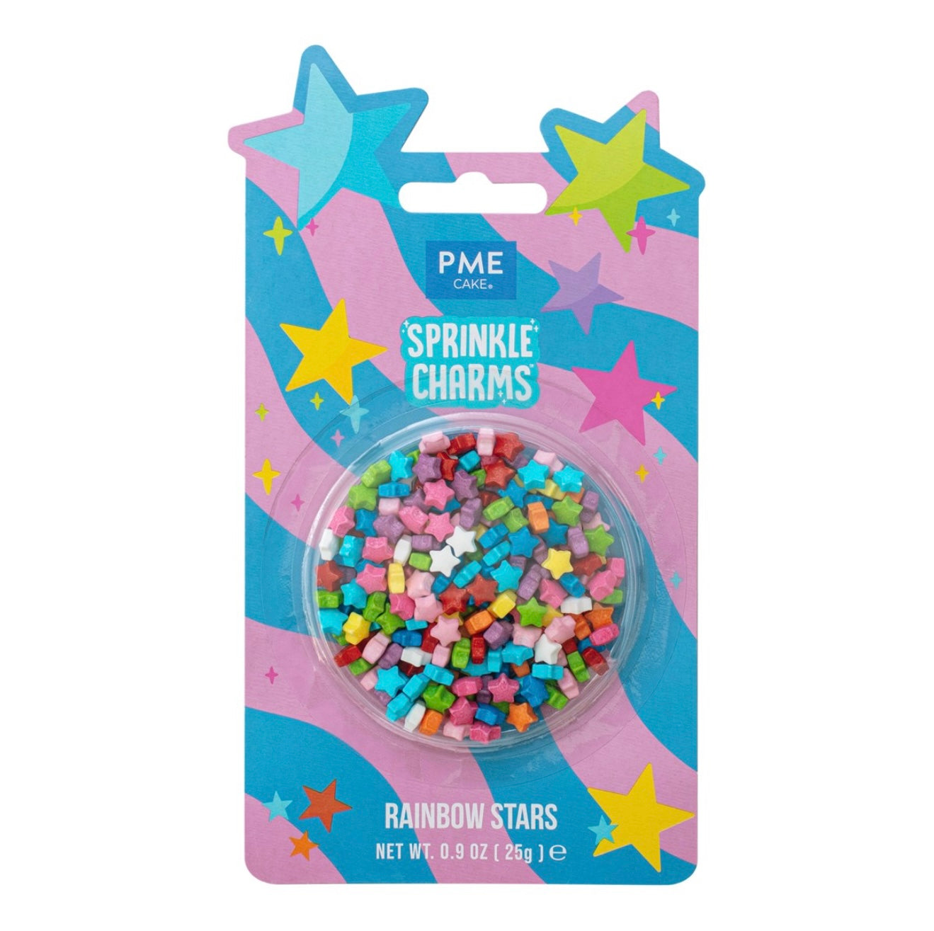 PME Regenbogen Sterne Streusel 25 g