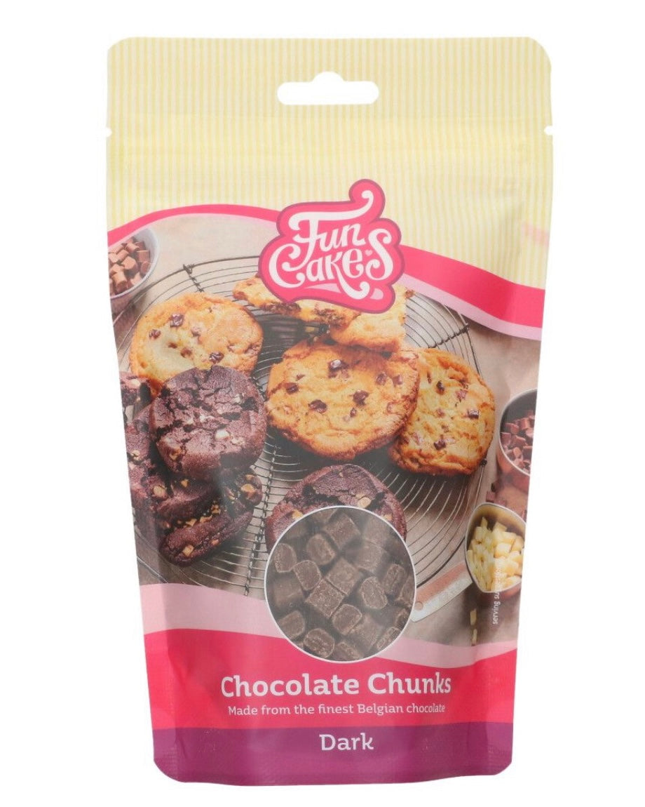 Funcakes Chocolate Chunks dark 350 g