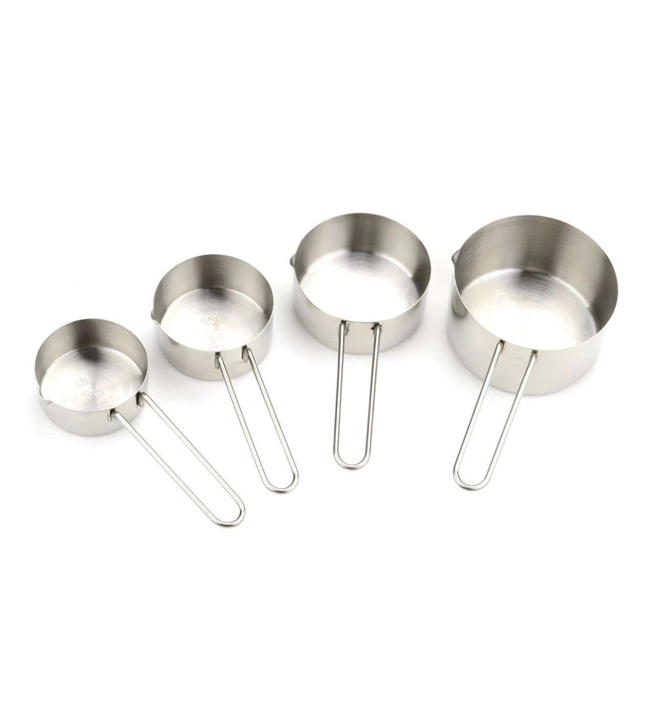 Cake Masters Cups Messbecher Edelstahl