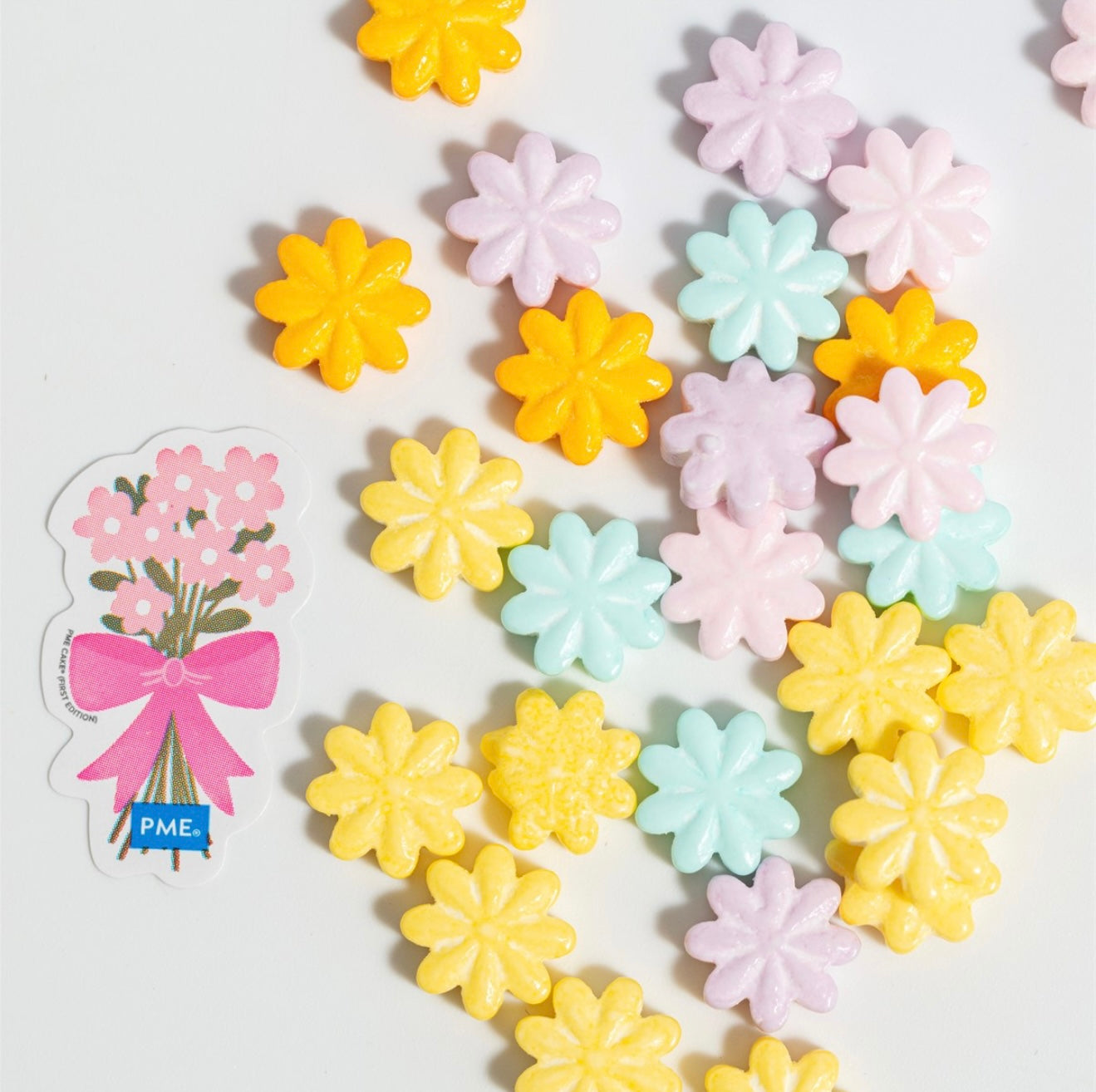PME Pastellblumem Streusel 25 g