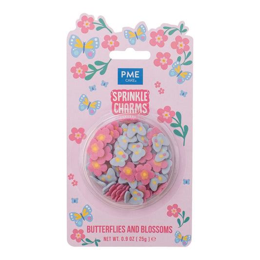PME Schmetterlinge & Blüten Streusel 25 g
