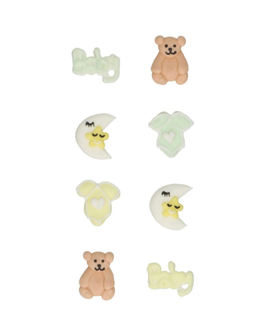 Funcakes Zucker Deko Happy Baby 8 Stk