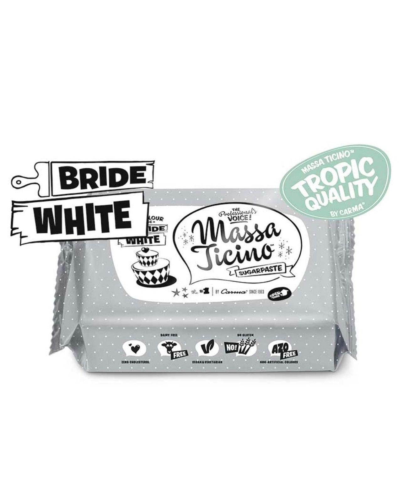 Massa Ticino Tropical weiss 1 kg