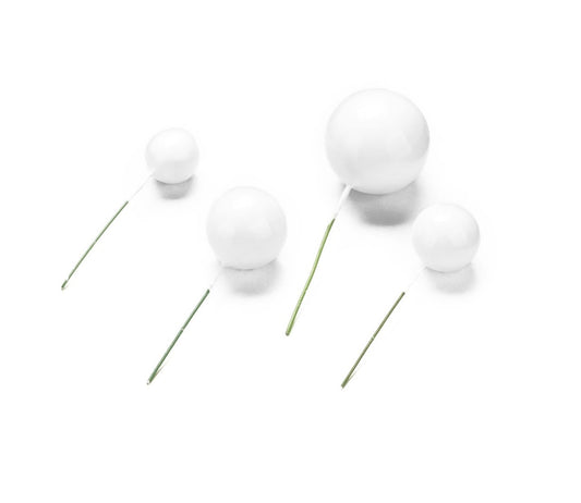 Cake Masters Ball/ Bubble Topper weiss