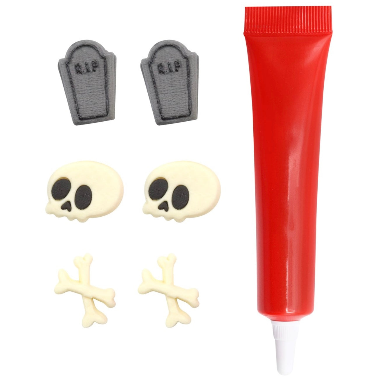 PME Halloween Cupcake Deko Set gruseliger Friedhof