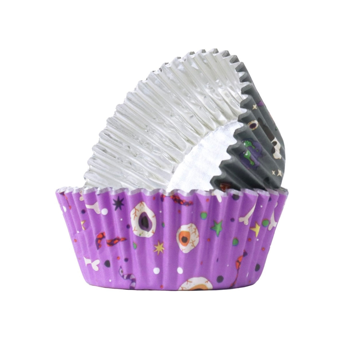 PME Halloween folienbeschichtete Cupcake Förmchen „Böse Hexe“