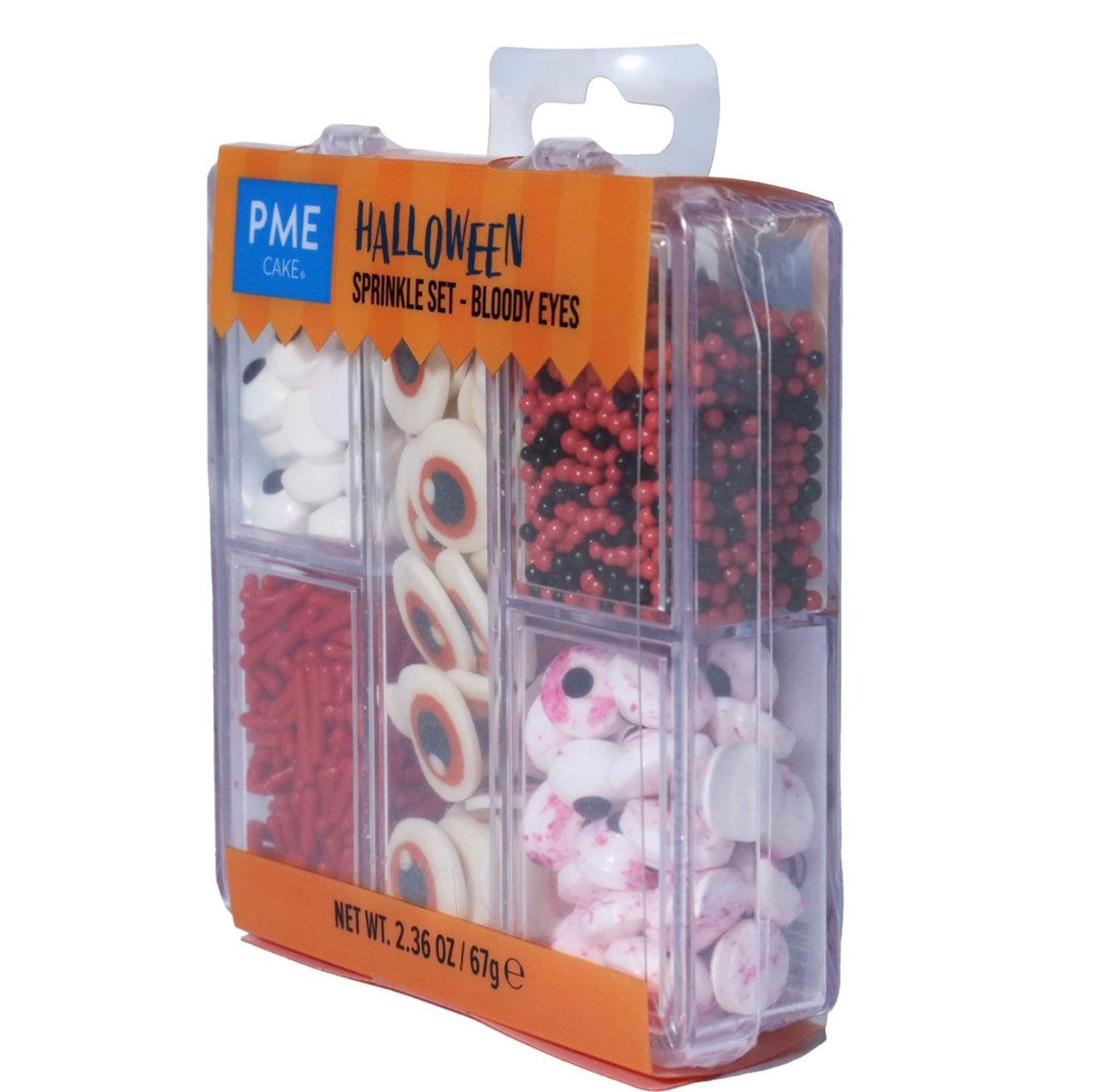 PME 5-in-1 Halloween Streusel Mix „Blutige Augen“