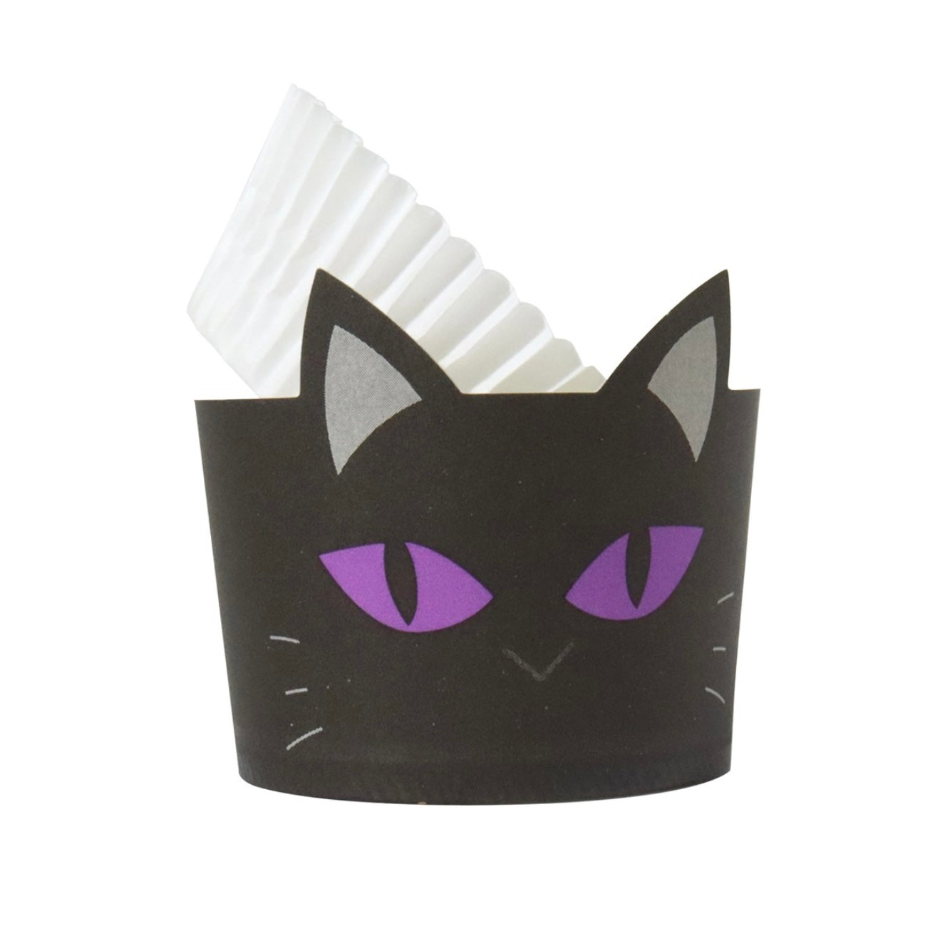 PME Halloween Cupcake Förmchen „Schwarze Katze“