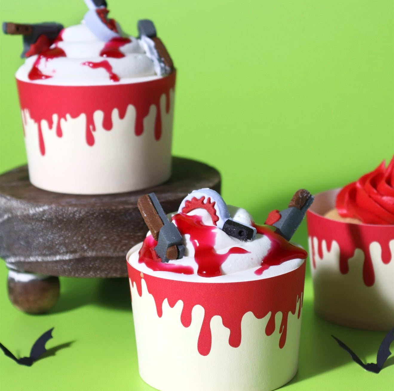 PME Halloween Cupcake Förmchen „Tropfendes Blut“