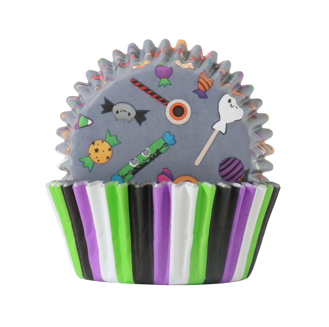PME Halloween folienbeschichtete Cupcake Förmchen „Trick or Sweet“