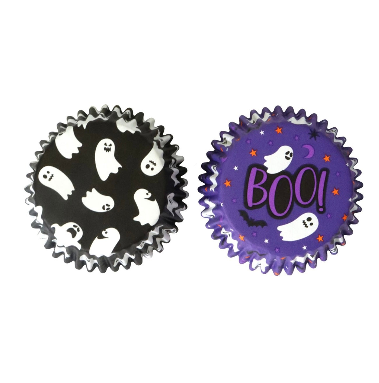 PME Halloween folienbeschichtete Cupcake Förmchen „Spukende Geister“