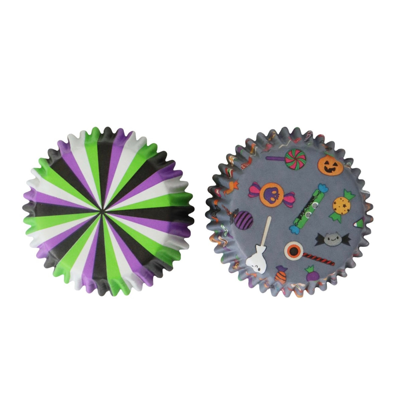 PME Halloween folienbeschichtete Cupcake Förmchen „Trick or Sweet“