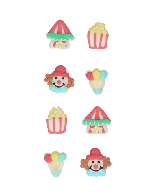 Funcakes Zucker Deko Zirkus 8 Stk