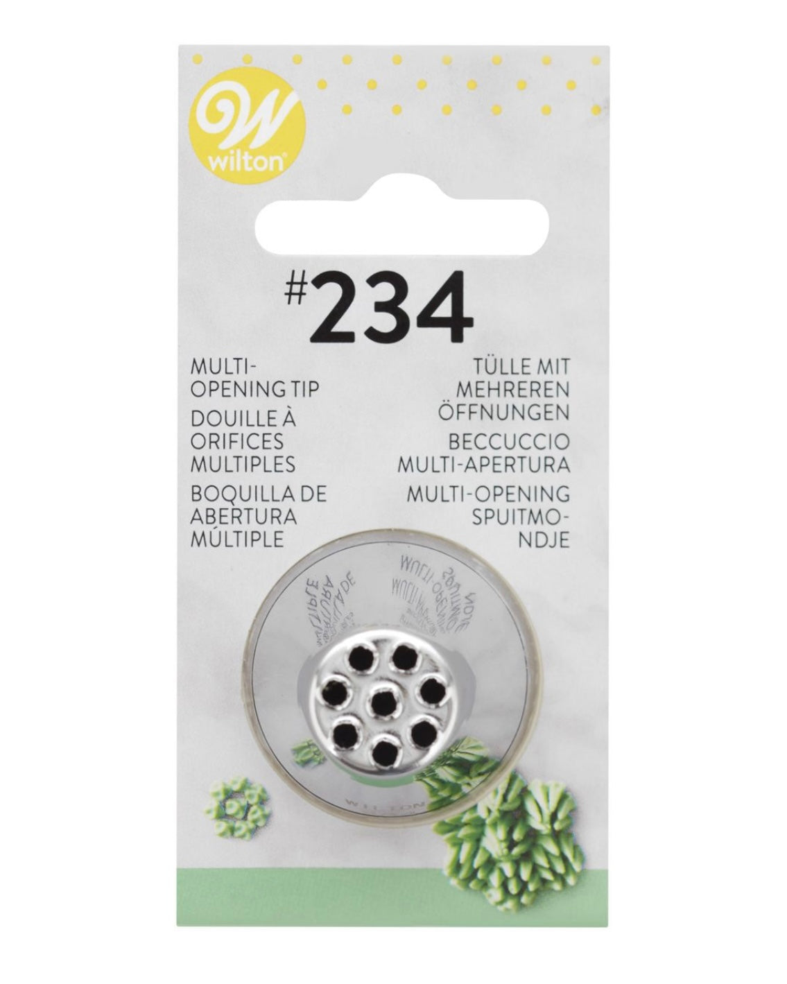 Wilton 234 große Tülle Grastülle