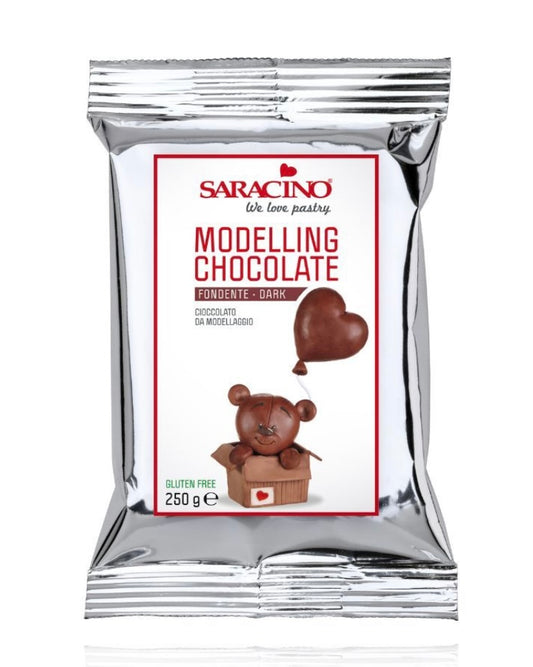 Saracino Modellierschokolade dunkel 250 g
