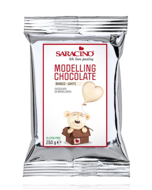 Saracino Modellierschokolade weiß 250 g