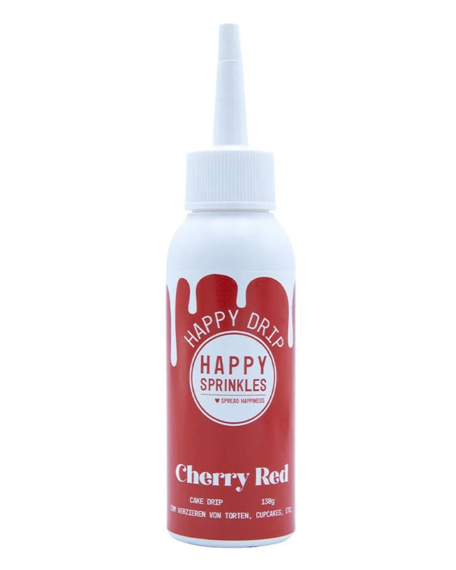 Happy Sprinkles Happy Drip Cherry Red 130 g