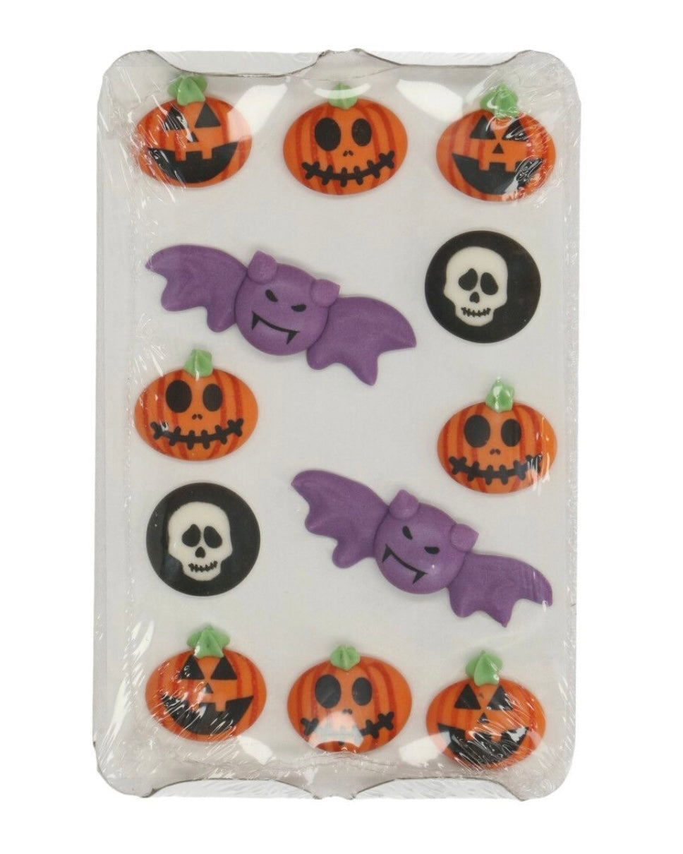 Wilton Royal Icing Dekorationen Halloween 12 Stk