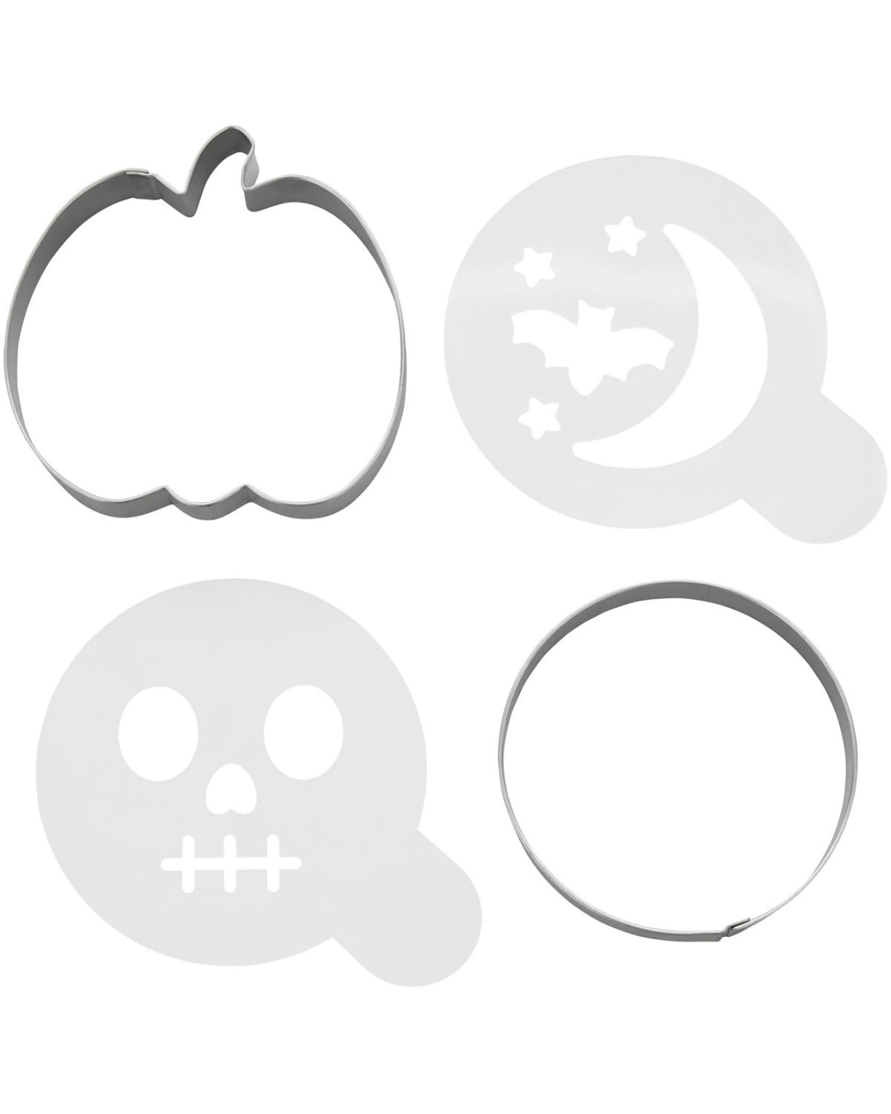 Wilton Ausstecher & Schablonen Set Halloween