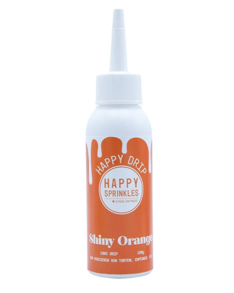 Happy Sprinkles Happy Drip Shiny Orange 130 g
