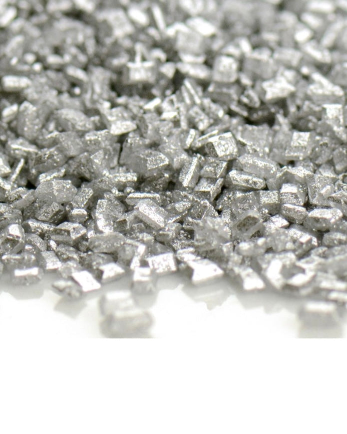 Cake-Masters Glimmer Zucker silber 100 g