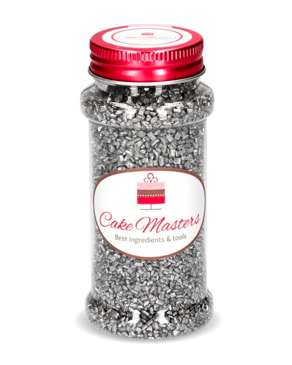 Cake-Masters Glimmer Zucker silber 100 g