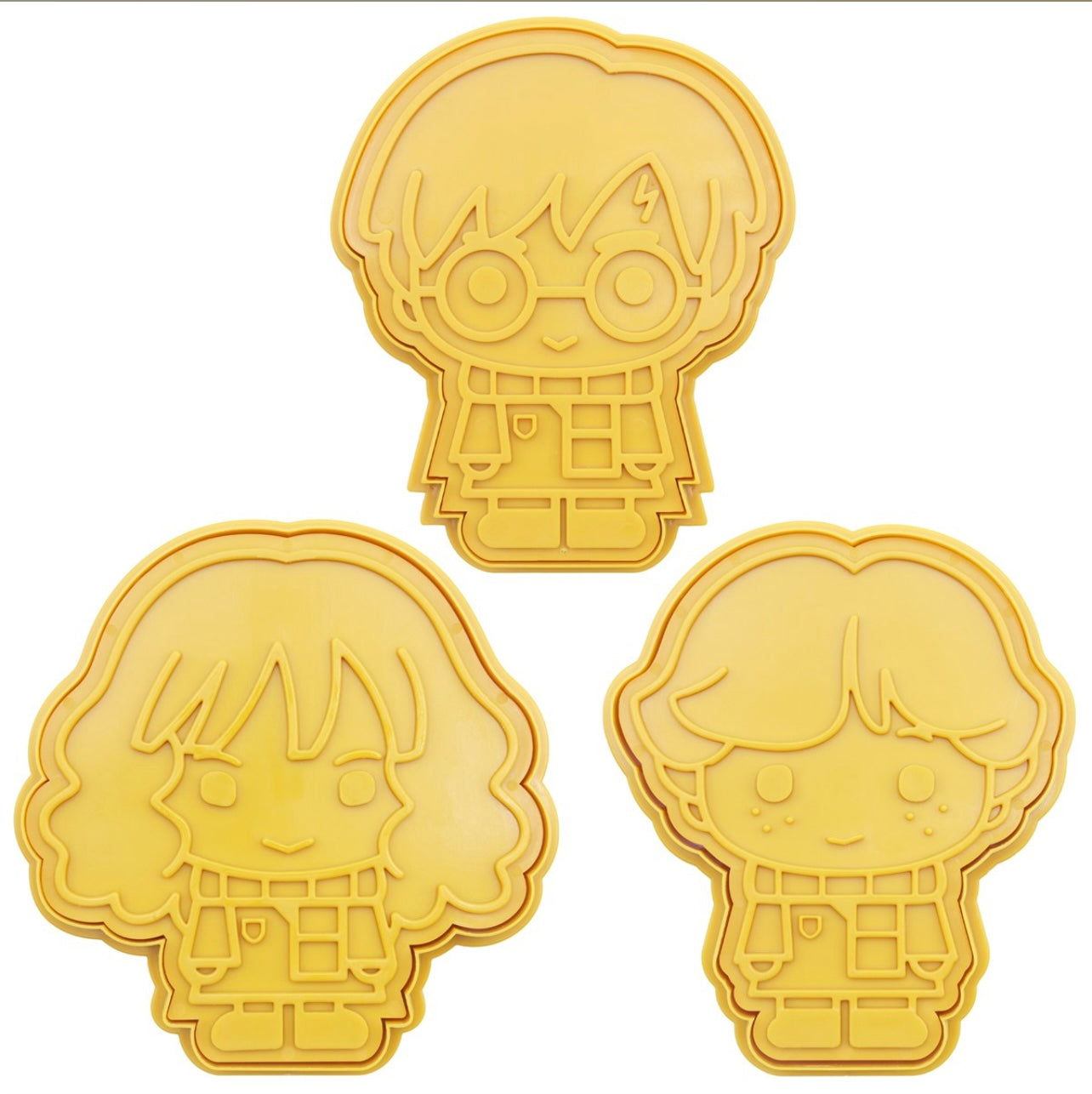 PME Harry Potter Fondant & Keks Präge Ausstecher Harry, Ron & Hermine