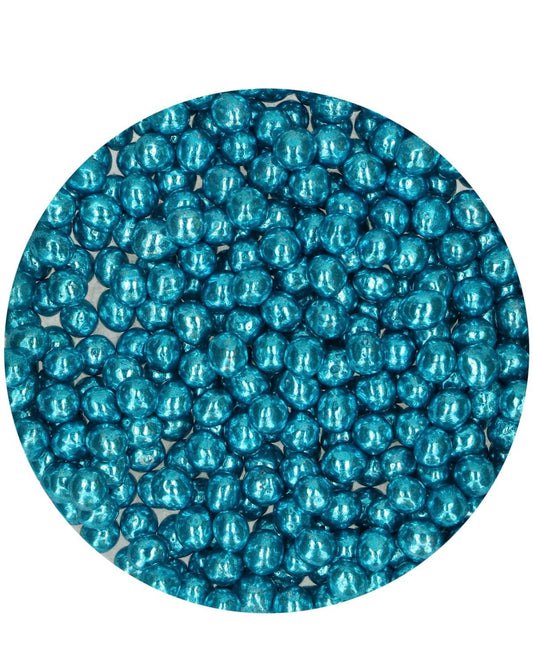 Funcakes Choco Crispy Balls Metallic Blue 60 g