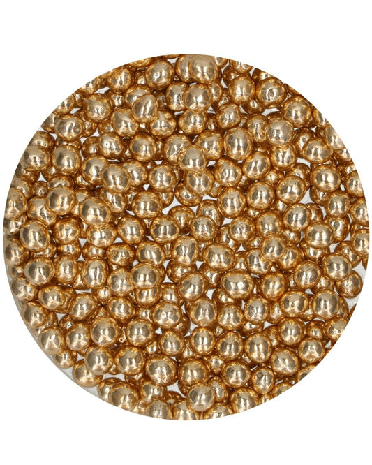 Funcakes Choco Crispy Balls Metallic Gold 60 g