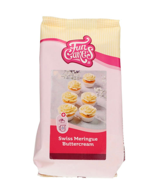 Funcakes Mix für Schweizer Baiser Buttercreme 400 g