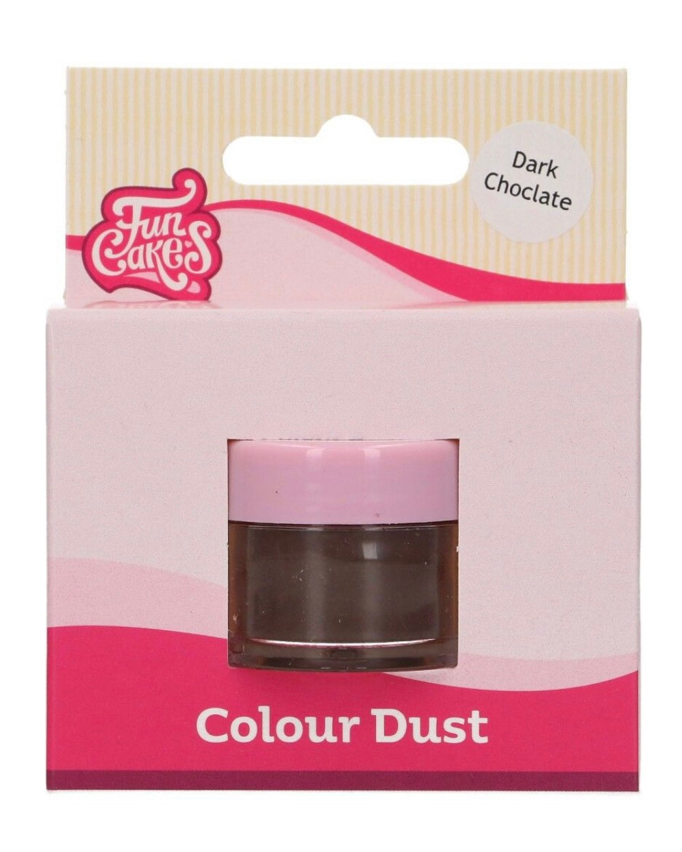 Funcakes Color Dust Puderfarbe Chocolate